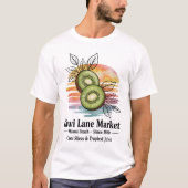 Kiwi Lane Market T-Shirt (Vorderseite)