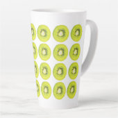 Kiwi Latte Tasse (Rechte Ecke)