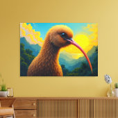 Kiwi Leinwanddruck (Insitu (Wohnzimmer))