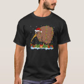 Kiwi Lover Family Matching Weihnachtsmannmütze Kiw T-Shirt (Vorderseite)