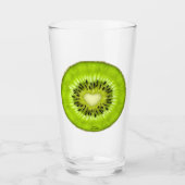 Kiwi Made in Eden Glasbecher Glas (Vorderseite)