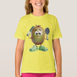 Kiwi mit Comb und Mirror T-Shirt