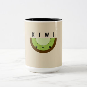 Kiwi   Mug Zweifarbige Tasse