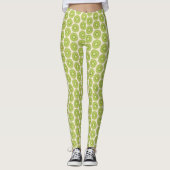 Kiwi-Muster Leggings (Vorderseite)