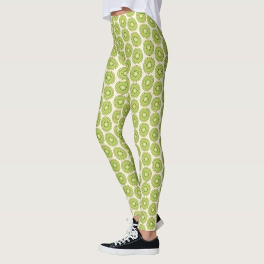 Kiwi-Muster Leggings (Links)