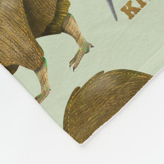 Kiwi N.Z. Bird Fleecedecke (Ecke)