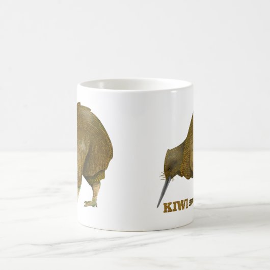 Kiwi N.Z. Bird Kaffeetasse (Mittel)