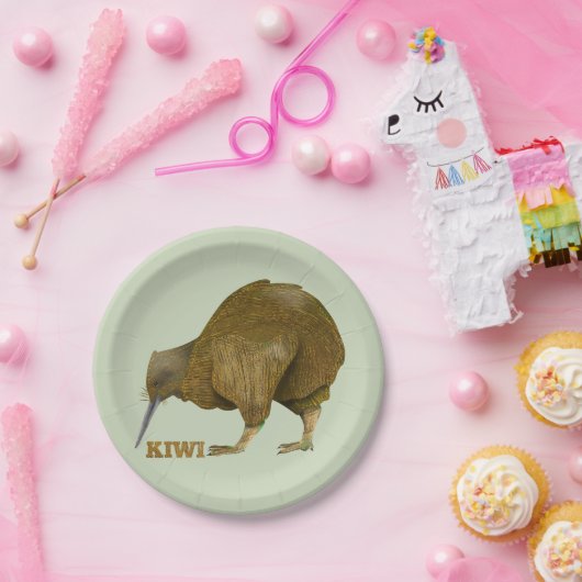 Kiwi N.Z. Bird Pappteller (Party)