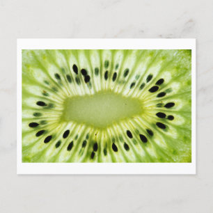 Kiwi Nah-up Foto Postkarte