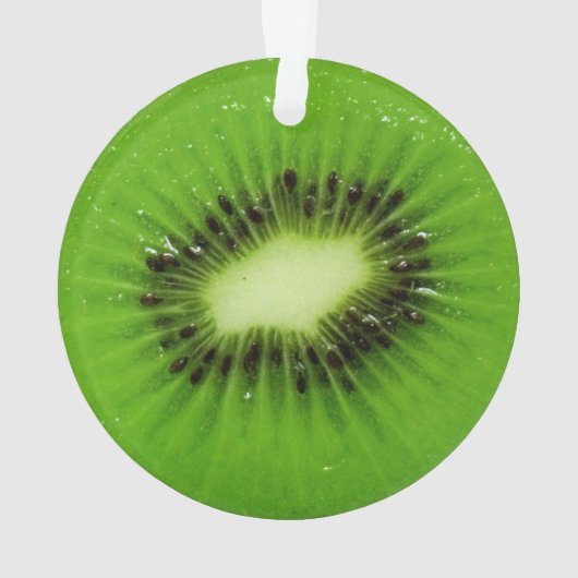 Kiwi-neue Scheibe Ornament (Rückseite)