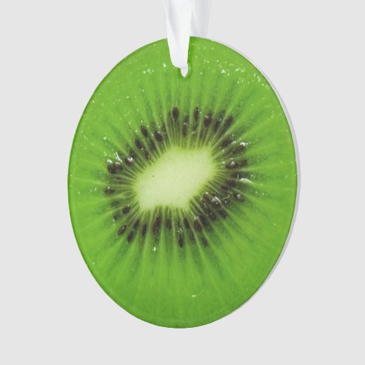 Kiwi-neue Scheibe Ornament (Vorderseite)