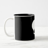 Kiwi-Neuseeland-Emblem Zweifarbige Tasse (Links)