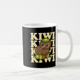 Kiwi Neuseeland Zitat für einen Kiwi-Vogelliebhabe Kaffeetasse