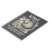Kiwi: Neuseelands Emblem des Naturwunders Notizblock (Linke Seite)
