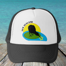 Kiwi - New Zealand Bird & Bro Fashion/Trucker Hat