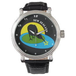 Kiwi - New Zealand Bird & Bro Fashion (Watch) Armbanduhr