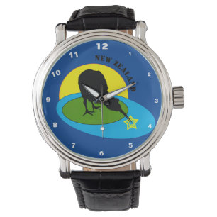 Kiwi - New Zealand Bird & Bro Fashion (Watch) Armbanduhr