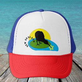 Kiwi - New Zealand Bird Fashion /Trucker Hat Truckerkappe
