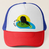 Kiwi - New Zealand Bird Fashion /Trucker Hat Truckerkappe (Vorderseite)