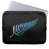 KIWI NEW ZEALAND FERN PAUA LAPTOPSCHUTZHÜLLE (Vorderseite)