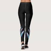 KIWI NEW ZEALAND FERN PAUA LEGGINGS (Rückseite)