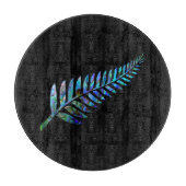 KIWI NEW ZEALAND FERN PAUA SCHNEIDEBRETT (Vorderseite)