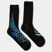 KIWI NEW ZEALAND FERN PAUA SOCKS SOCKEN (Rechts)