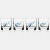KIWI NEW ZEALAND FERN PAUA WHISKYGLAS (Hinten)