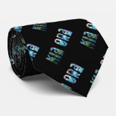 KIWI NEW ZEALAND KIA ORA PAUA KRAWATTE (Gerollt)