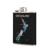 KIWI NEW ZEALAND KIWI MAP PAUA FLACHMANN (Links)