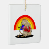 Kiwi New Zealand Music Keramikornament (Rechts)