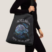 KIWI NEW ZEALAND PAUA CROSSBODY BAG TRAGETASCHEN MIT LANGEN TRÄGERN (Von Nahem)