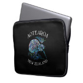 KIWI NEW ZEALAND PAUA LAPTOP SLEEVE (Vorderseite Links)