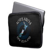 KIWI NEW ZEALAND PAUA LAPTOP SLEEVE (Vorderseite Links)