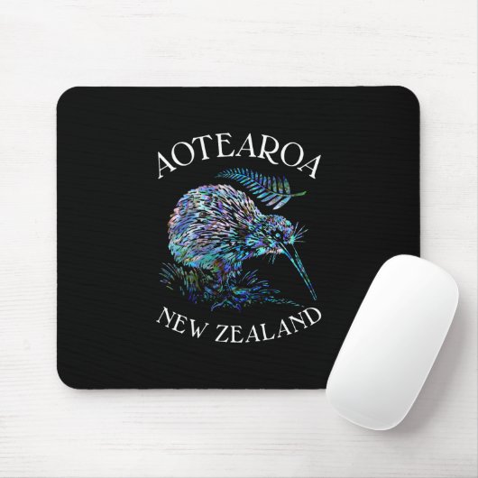 KIWI NEW ZEALAND PAUA LAPTOP SLEEVE MOUSEPAD (Mit Mouse)