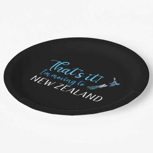 KIWI NEW ZEALAND PAUA PAPPTELLER (Schrägansicht)