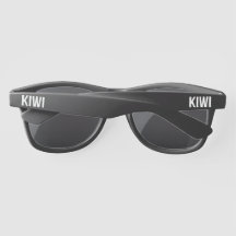 KIWI NEW ZEALAND WHITE SUNGLASSEN