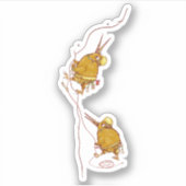 Kiwi NZ BIRDS ROCK CLIMBING Aufkleber (Vorderseite)