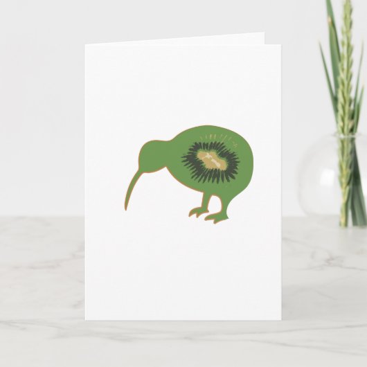 Kiwi nz Kiwifruit Karte (Vorderseite)