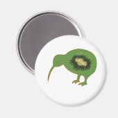 Kiwi nz Kiwifruit Magnet (Vorderseite/Rückseite)