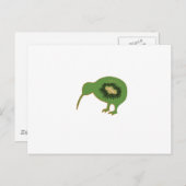 Kiwi nz Kiwifruit Postkarte (Vorne/Hinten)