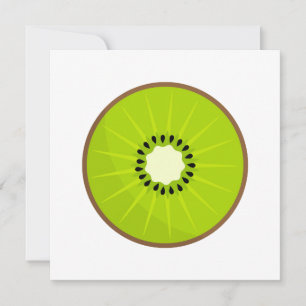 Kiwi Obstdarstellung Einladung