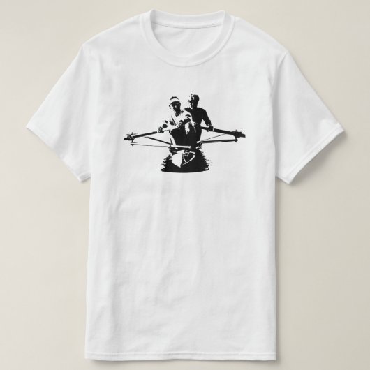 Kiwi Pair Neuseeland rudern T-Shirt (Design vorne)