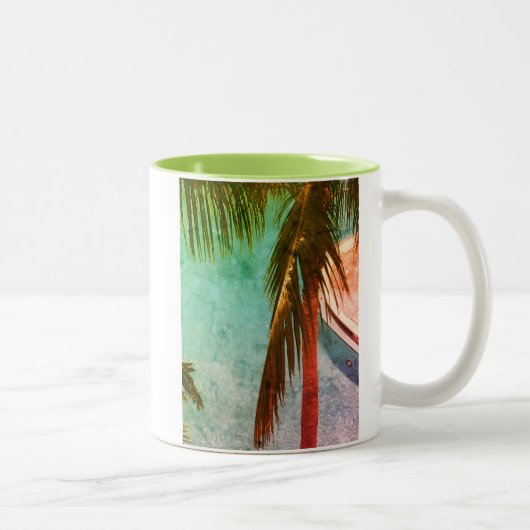 Kiwi Palm Tasse (Rechts)