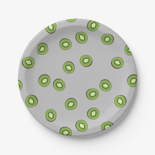 Kiwi Pappteller (Vorderseite)