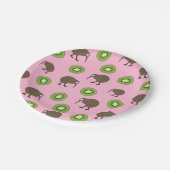 Kiwi Pappteller (Schrägansicht)