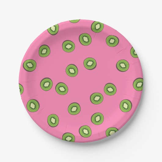 Kiwi Pappteller (Vorderseite)
