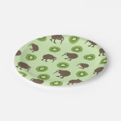 Kiwi Pappteller (Schrägansicht)