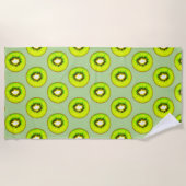 Kiwi Pattern Strandtuch (Vorderseite)