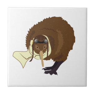 Kiwi-Pilot Fliese